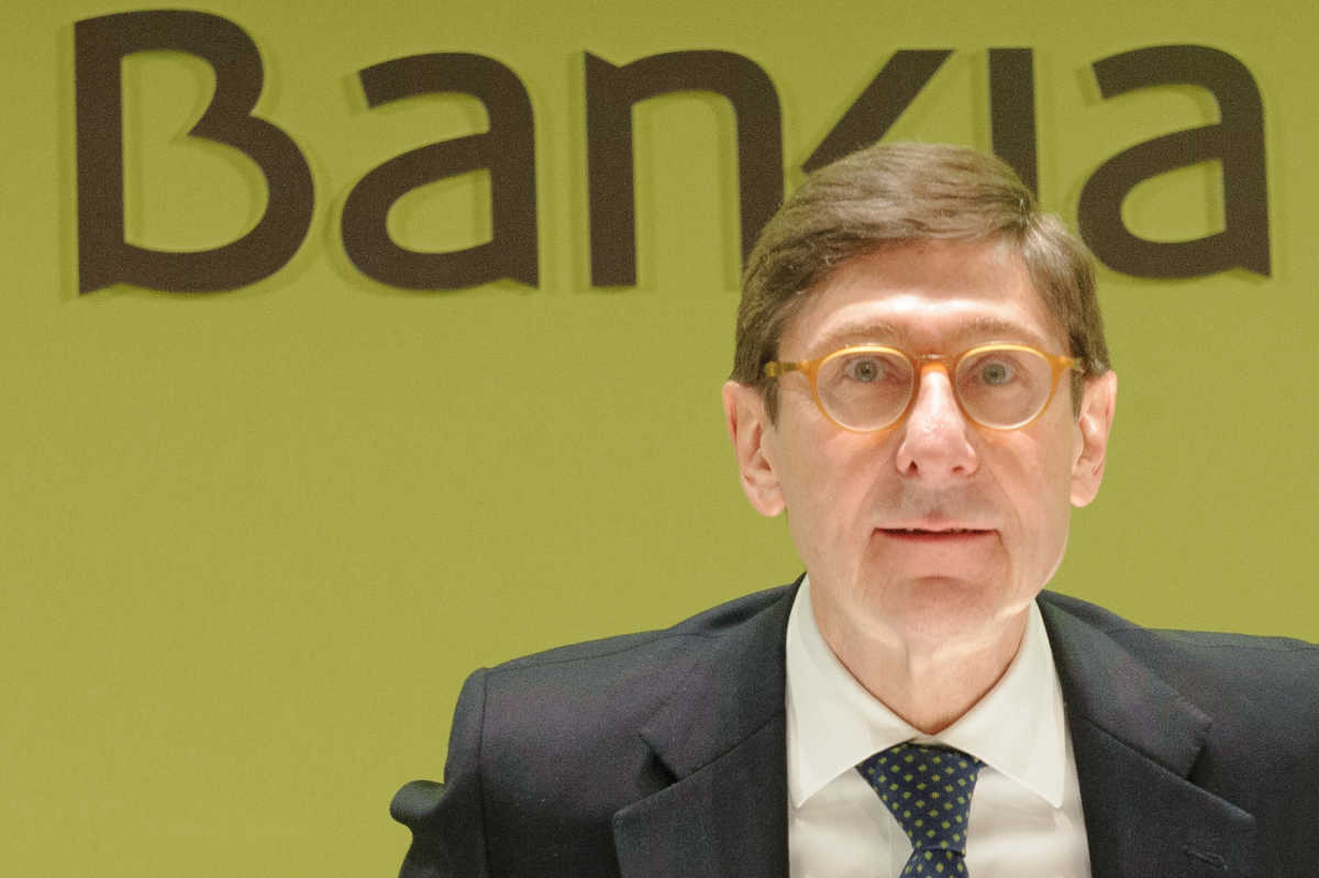 José Ignacio Goirigolzarri, presidente de Bankia. Foto: KIKE TABERNER