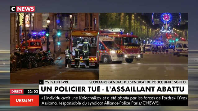 Imagen de la cadena francesa CNews