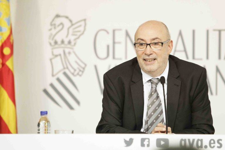 El conseller de Transparencia, Manuel Alcaraz. Foto: GVA