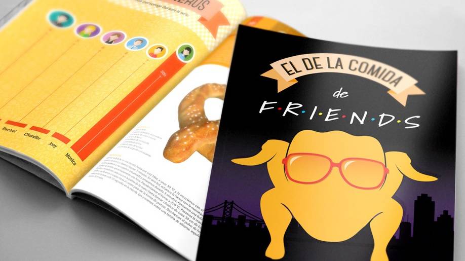 Un libro sobre la comida en la serie 'Friends' con recetas para preparar los platos que aparecen en sus capítulos