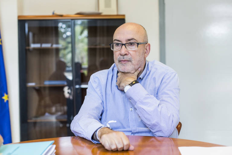 El conseller de Transparencia, Manuel Alcaraz. Foto: EVA MÁÑEZ