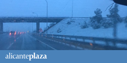 Fotogalería Temporal de nieve y lluvia en la provincia de Alicante