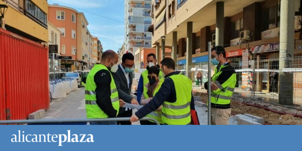 El bipartito de Alicante prevé finalizar la reurbanización de San Mateo