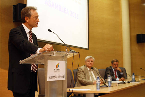 Rafael Martínez Berna, en su etapa como presidente de Coepa. Foto: COEPA