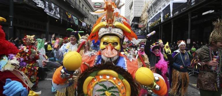 Foto del carnaval de New Orleans (EFE/Dan Anderson)
