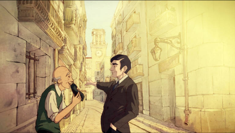 Un instante del cortometraje de animación 'El olvido'