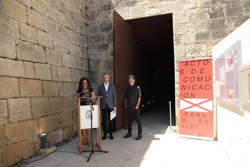 Padilla, Pérez Pont y Bellot, en la inauguración. Foto: AP