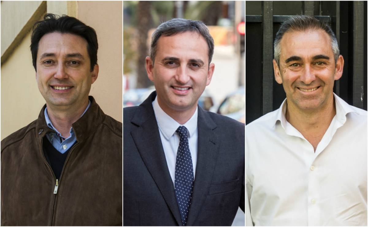 Betoret, Sánchez y Barrachina, los tres valencianos en la dirección nacional