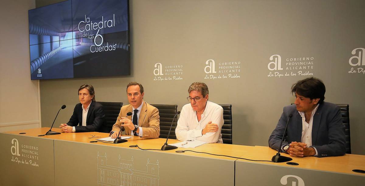 De izquierda a derecha: Ignacio Rodes, Carlos Castillo, Domingo Rodes y Francisco Maestre.
