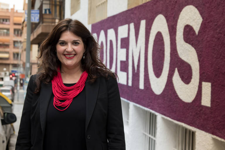 La diputada de Podemos autora de la reforma de la ley, Fabiola Meco. Foto: PEPE OLIVARES
