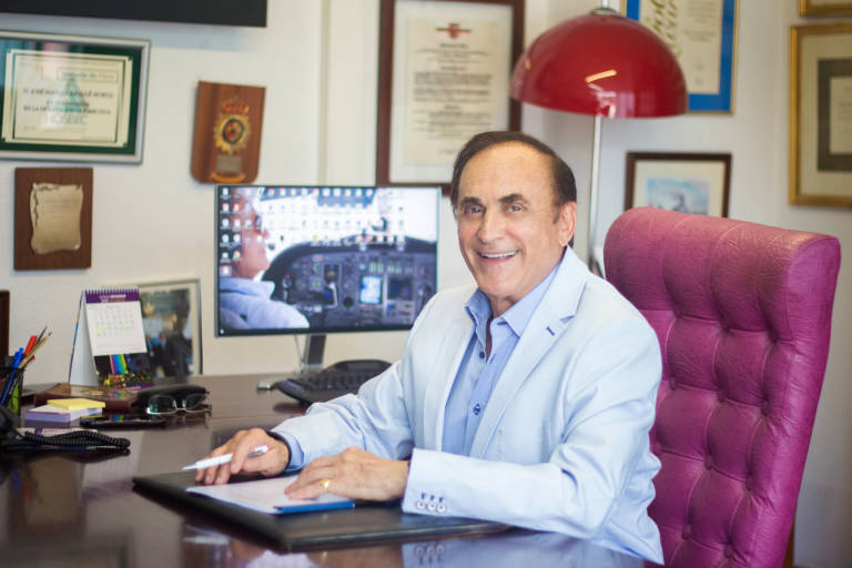 José María Caballé, en su despacho. Foto: AP