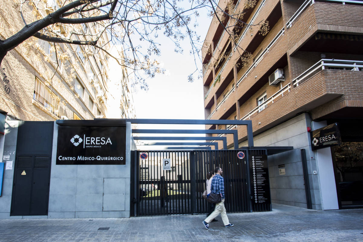 Sede de Eresa y de la UTE Erescanner Salud, en València. Foto: EVA MÁÑEZ