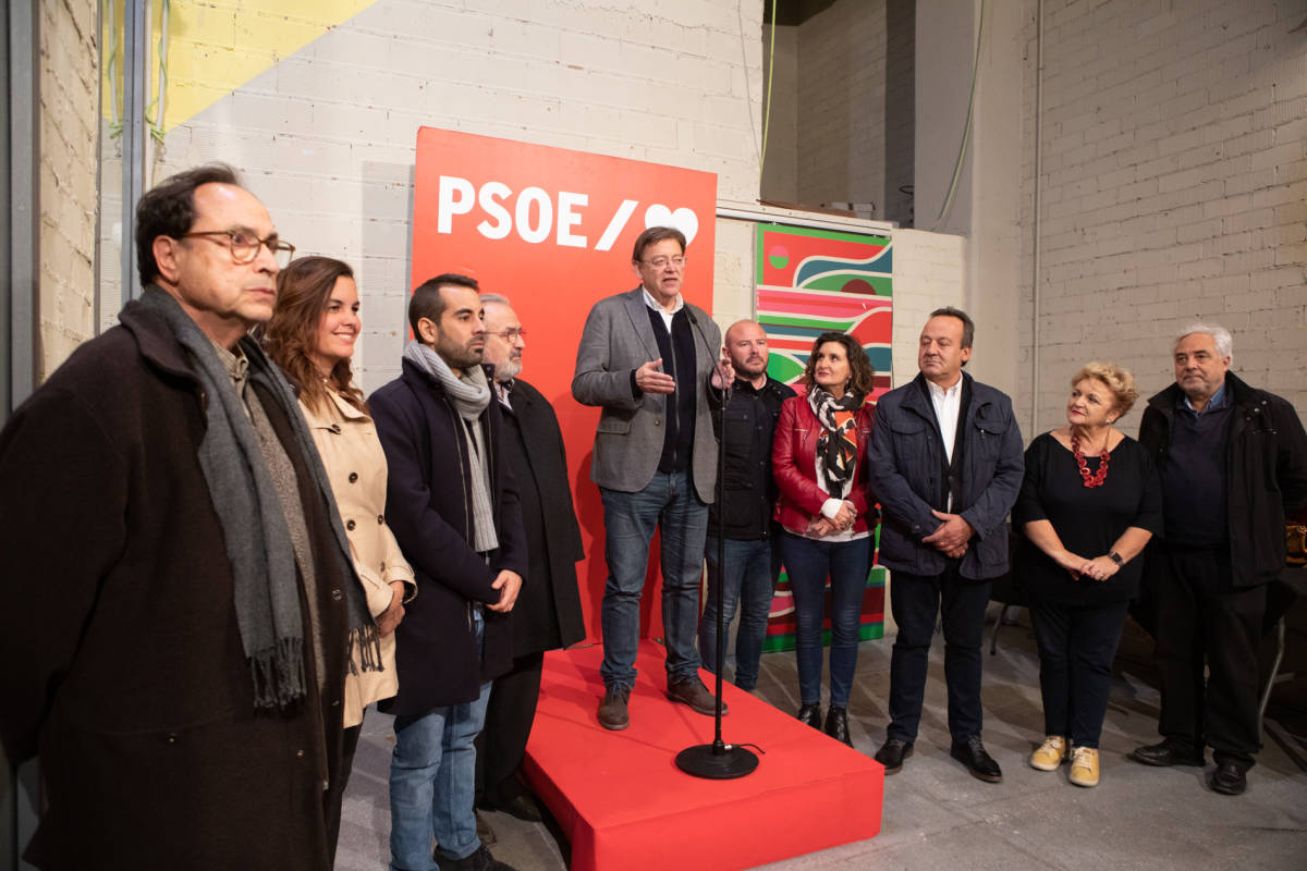 El secretario general del PSPV y president de la Generalitat, Ximo Puig. Foto: ESTRELLA JOVER