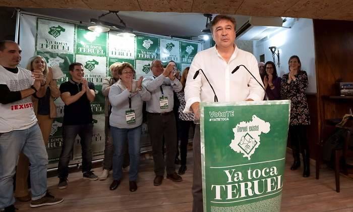 El candidato al Congreso de Teruel Existe Tomás Guitarte. Foto: EFE