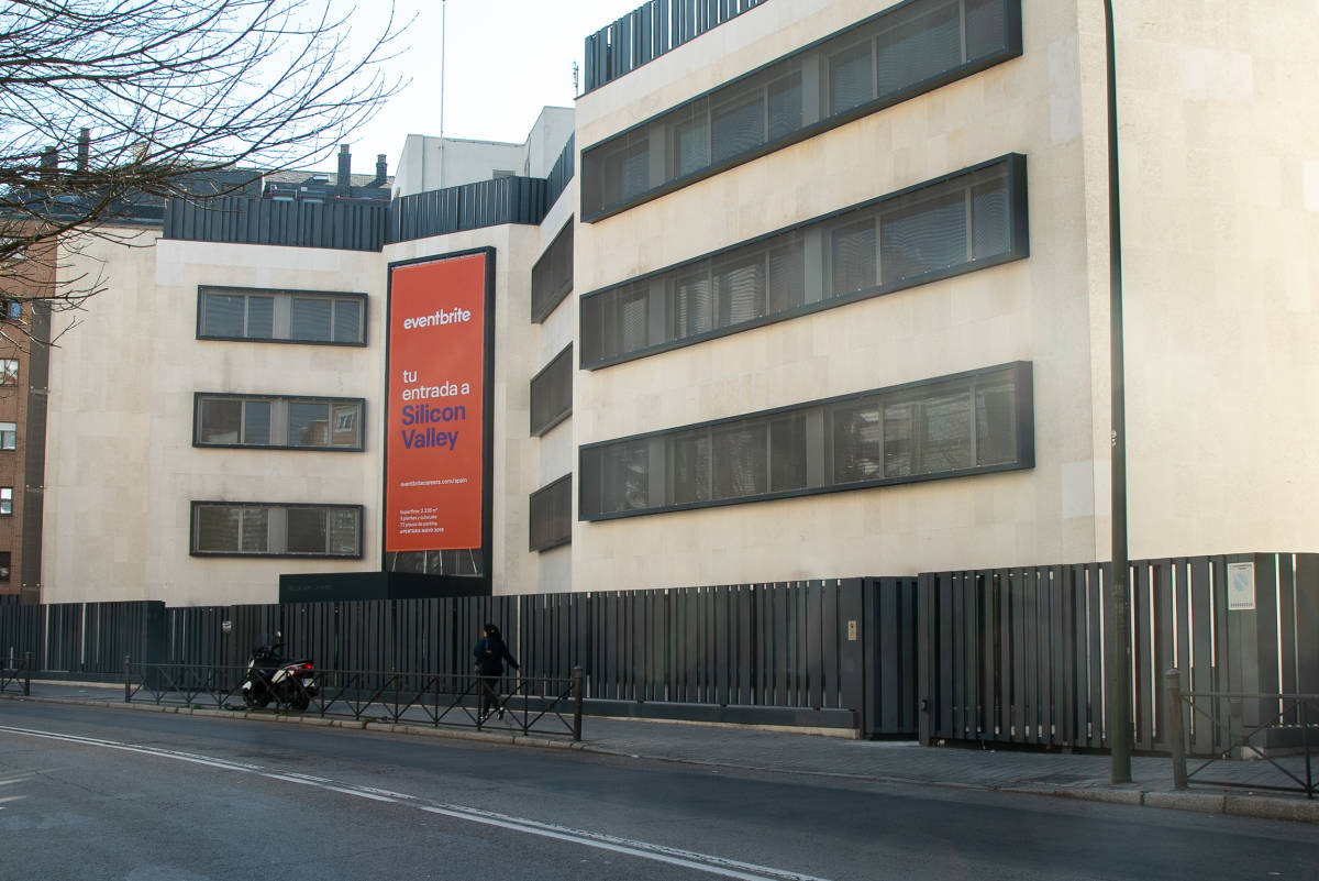 El edificio que ha adquirido Eventbrite en Madrid para abrir su nuevo centro de desarrollo