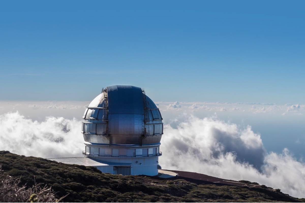 Observatorio de Roque de los Muchachos, del Instituto de Astrofísica de Canarias