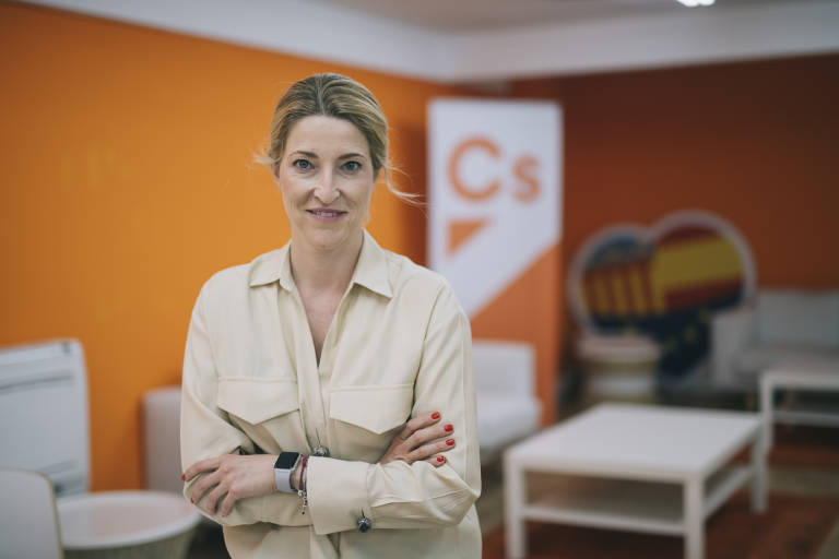 María Muñoz cabeza de lista de Ciudadanos al Congreso por Valencia. Foto: KIKE TABERNER
