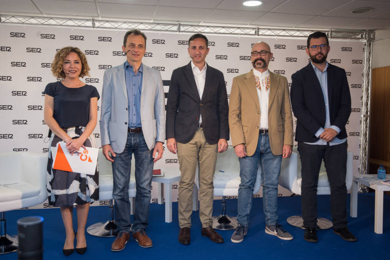 Candidatos al Congreso por Alicante, en el debate de la Ser. Foto: Cadena Ser