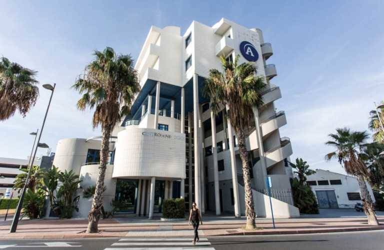 Edificio del Business World Alicante, en una imagen de archivo. Foto: BWA