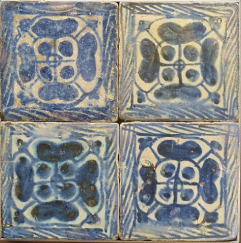 Azulejos “del escarabajo” siglo XV-XVI