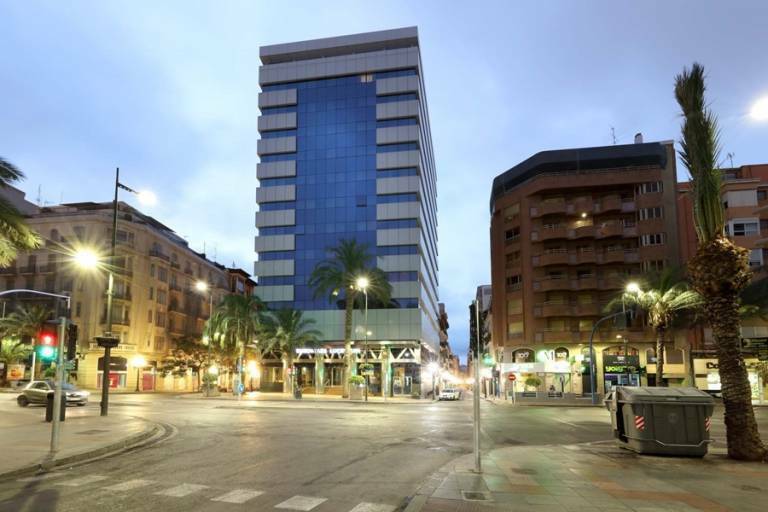 Hotel Eurostars Lucentum de Alicante, en la avenida de Alfonso X el Sabio. Foto: MILLENIUM HOTELS