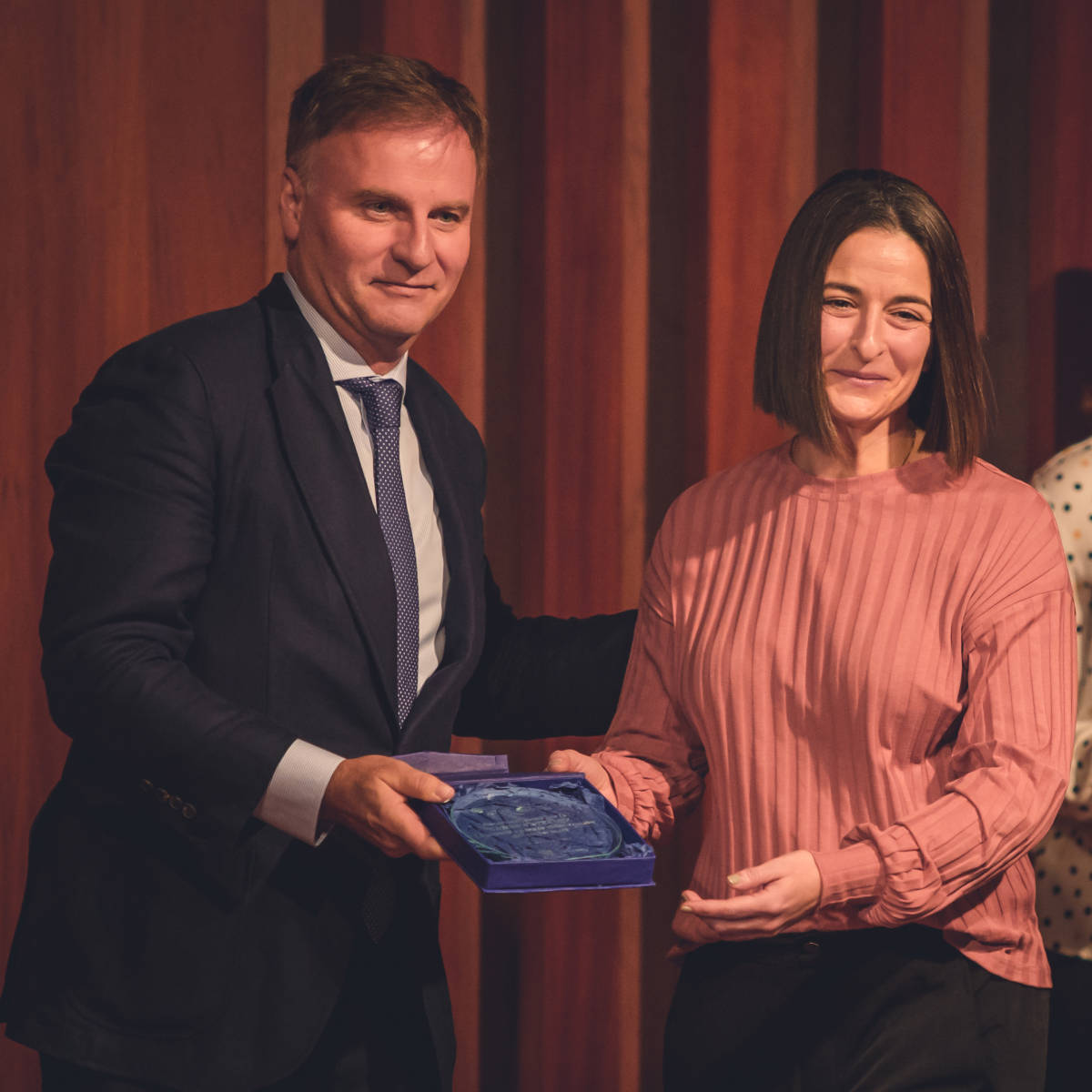 Entre los premios, Mejor Startup Textil de la Cátedra Aitex-UPV, en 2019, en el IVAM de Alcoi