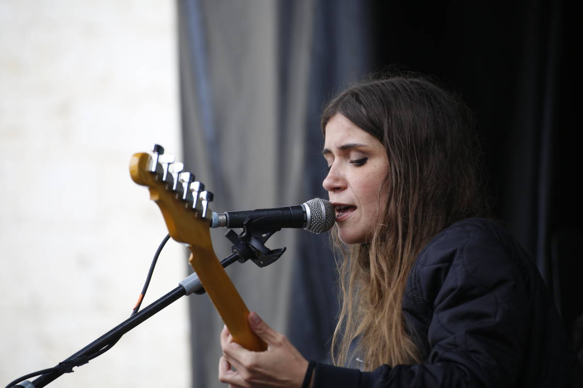 Carmen Boza en el festival Palencia Sonora en 2018.