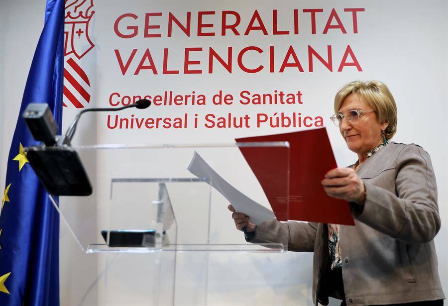 La consellera de Sanidad Universal, Ana Barceló. Foto: EFE/ANA ESCOBAR