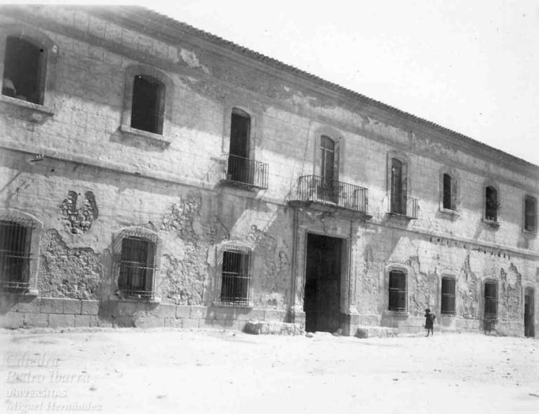 Quarter Vell d'Elx que acollia les tropes al segle XVIII. Càtedra Pere Ibarra UMH