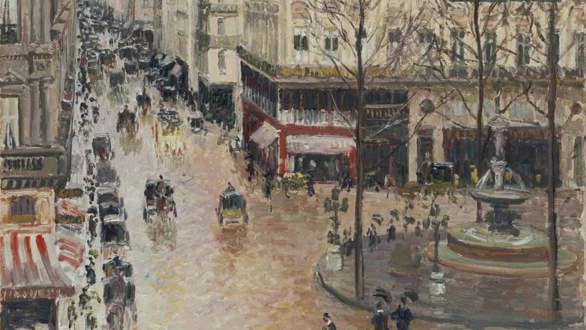 Rue de Saint Honoré de Pissarro