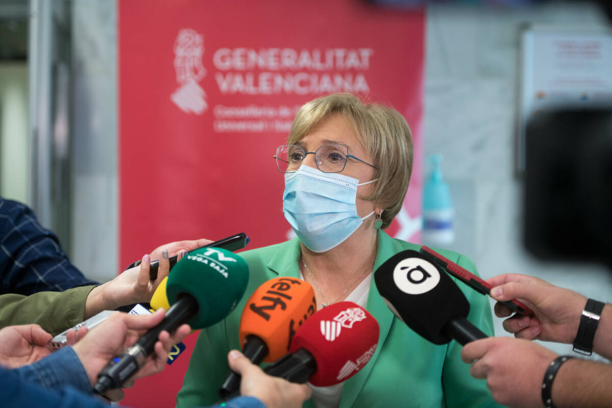 La consellera de Sanidad, Ana Barceló. Foto: RAFA MOLINA