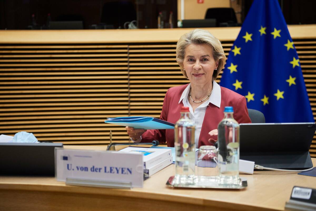 La presidenta de la Comisión Europea, Ursula von der Leyen. Foto: DATI BENDO/EUROPEAN COMISSION/D/DPA