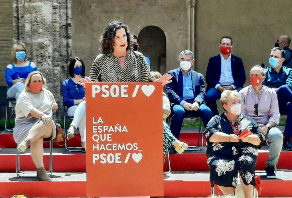 La secretaria provincial de Valencia, Mercedes Caballero. Foto: PSPV PROV. VALENCIA