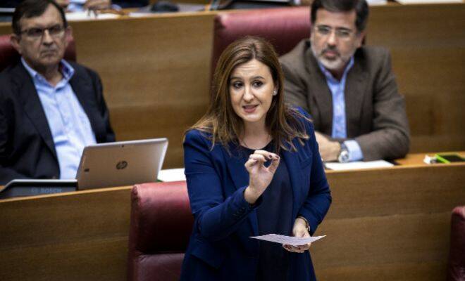 María José Catalá, portavoz del PP. Foto: CORTS