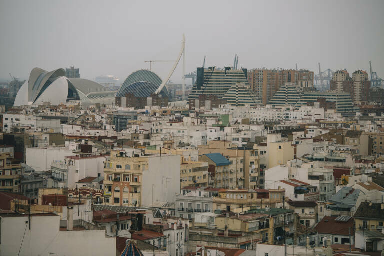 Edificios en la ciudad de València. Foto: KIKE TABERNER
