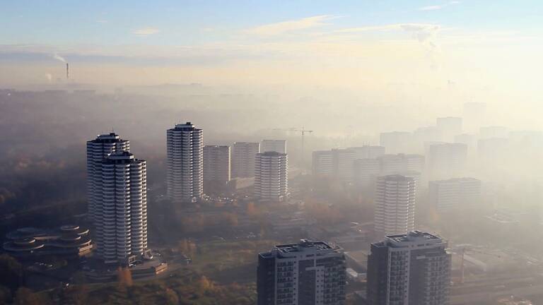 Contaminació sobre Katowice (Foto: RADIO KATOWICE)