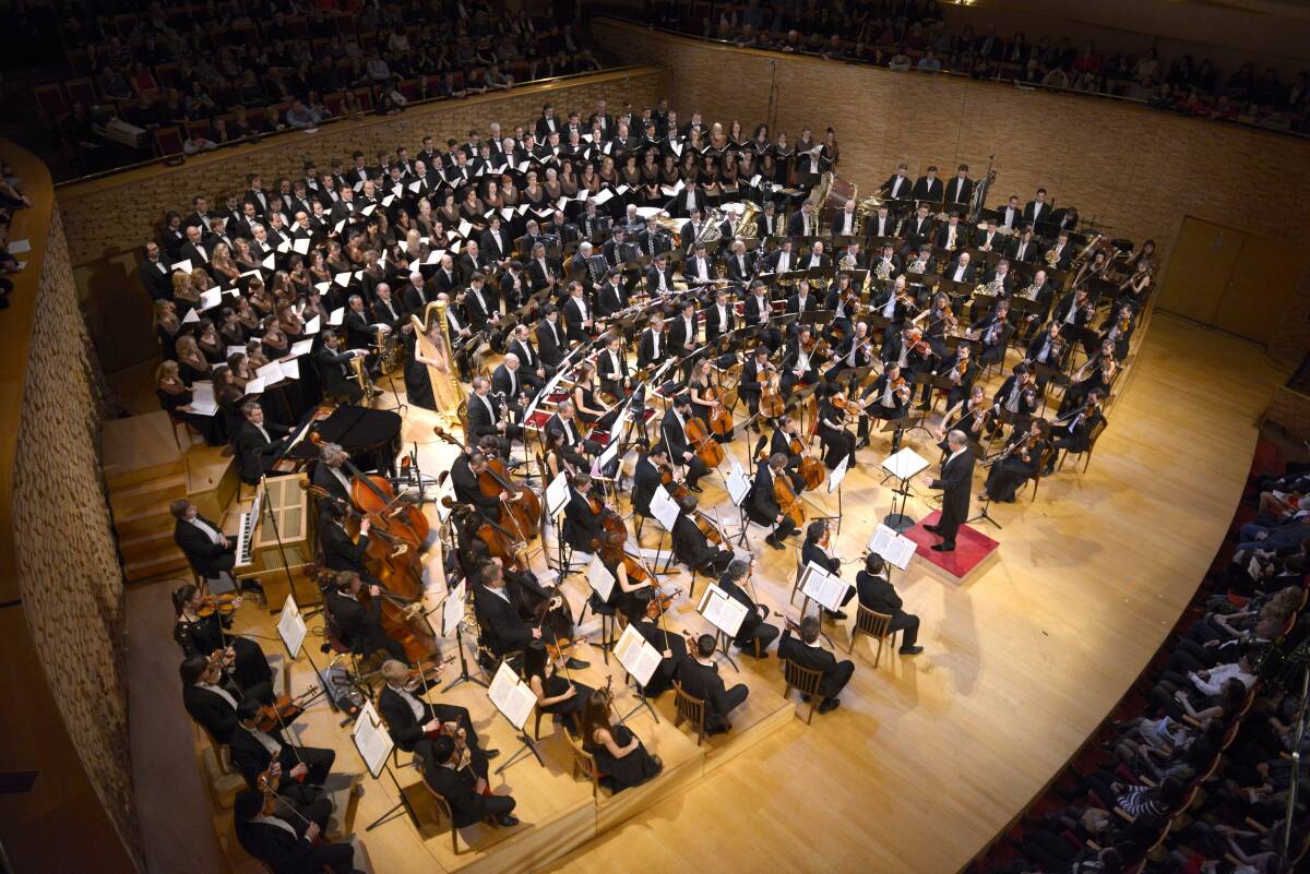 La Orquesta del Teatro Mariinsky.