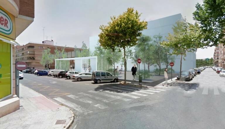 ambiente Búho Abiertamente La manzana de la fábrica de Reebok en Elche, en sus últimos trámites:  cuenta atrás para la demolición - Alicanteplaza