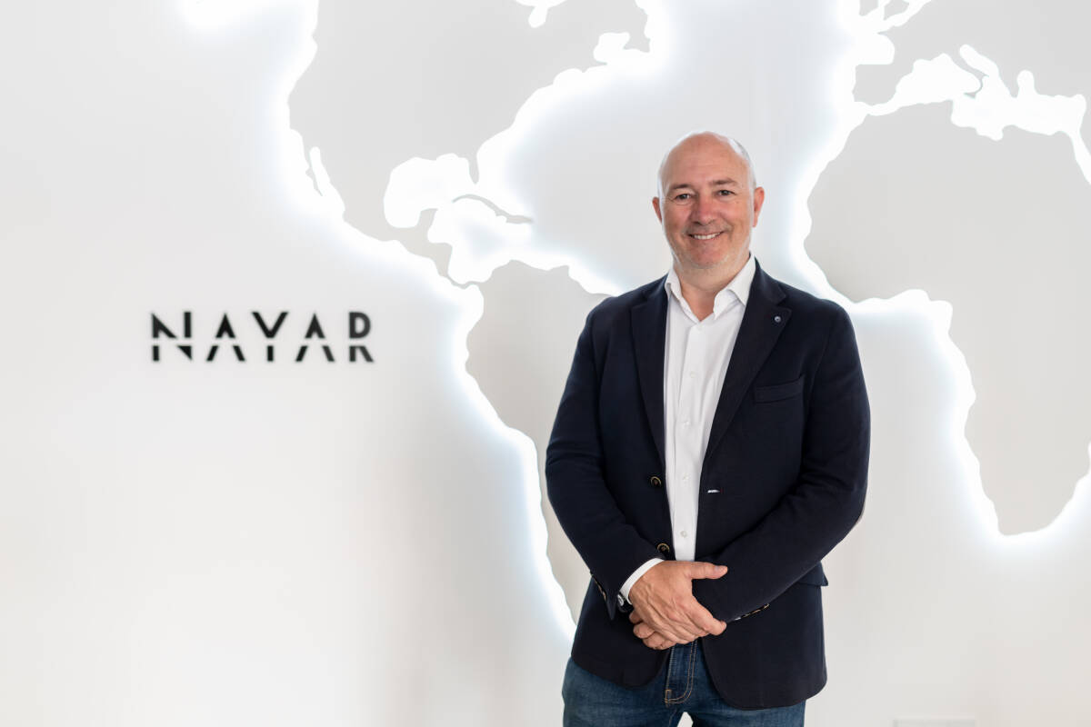 Alexis Nadal, CEO de Nayar Systems, en la sede castellonense.