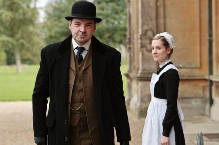 El matrimonio de John y Anna Bates, interpretados por Joanne Froggat y Brendan Coyle. Foto: IMDB