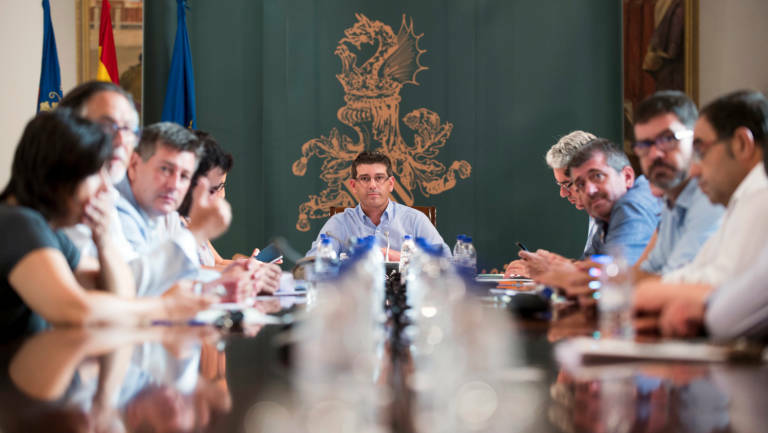 Consejo de administración de Divalterra en 2017, presidido por Jorge Rodríguez. Foto: DIVAL