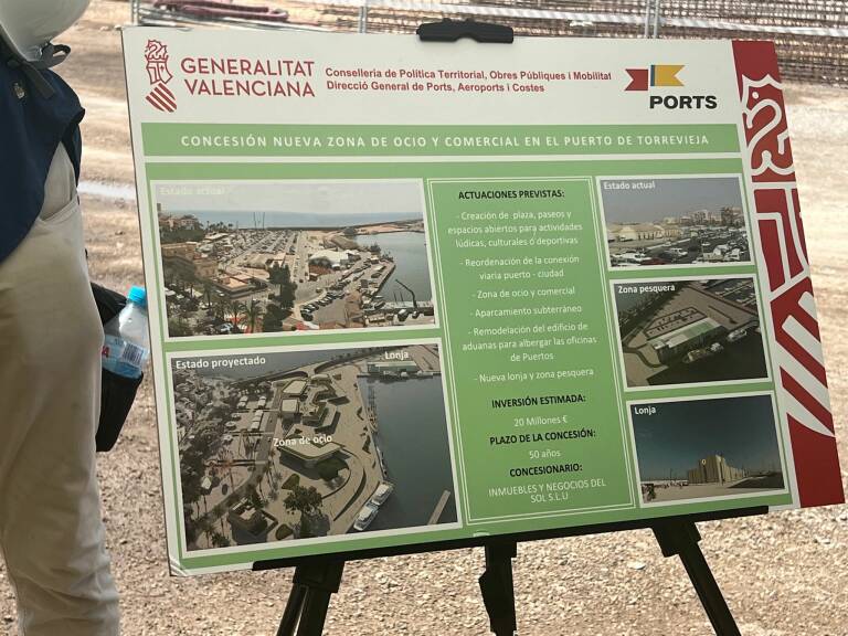 Así queda el proyecto de remodelación del puerto.