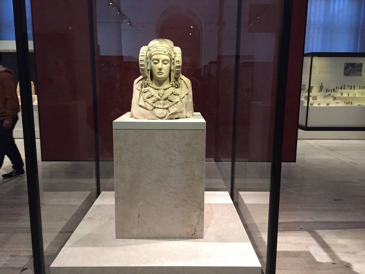 El busto esté en el Museo Arqueológico Nacional (MAN).