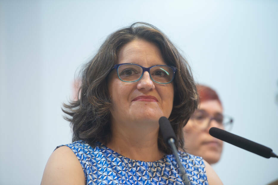La exvicepresidenta del Consell, Mónica Oltra. Foto: KIKE TABERNER