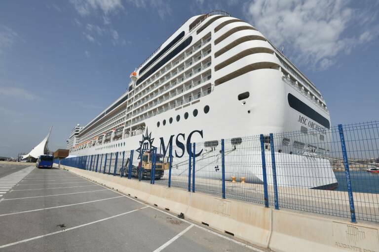 MSC Cruceros aumentará un 72% sus escalas en Alicante en 2023 con tres  barcos diferentes - Alicanteplaza