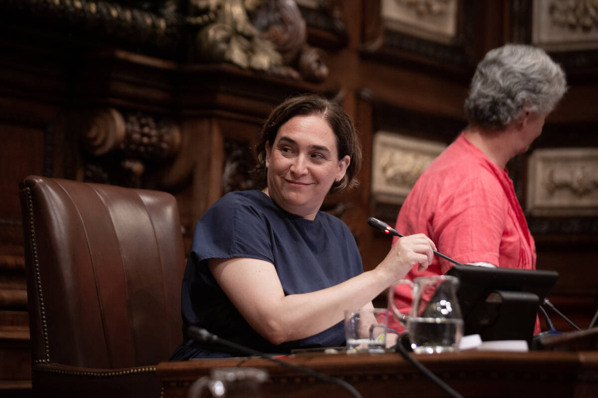 La alcaldesa de Barcelona, Ada Colau. Foto: David Zorrakino / Europa Press