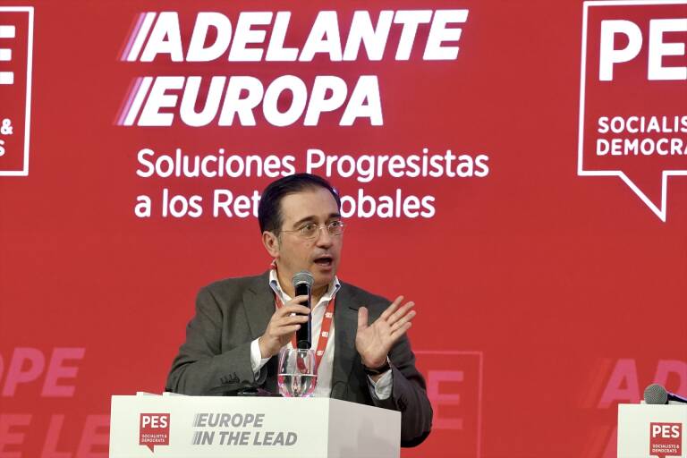 José Manuel Albares. Foto: ÁLEX ZEA/EP