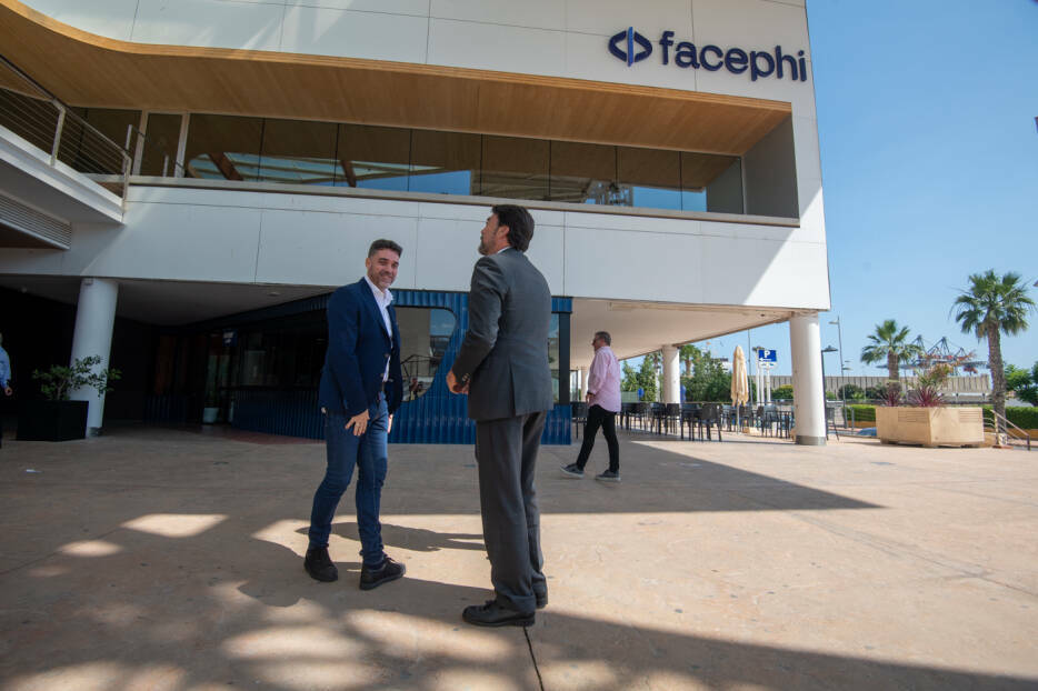 Inauguración de la sede de Facephi en Panoramis, este verano. Foto: RAFA MOLINA