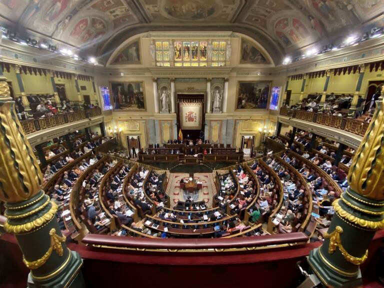 Congreso de los DIputados. Foto: E. PARRA POOL/EP