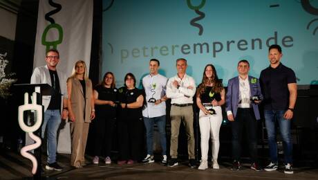 Iniciativas ganadoras de Petreremprende en la gala celebrada en El Faro.